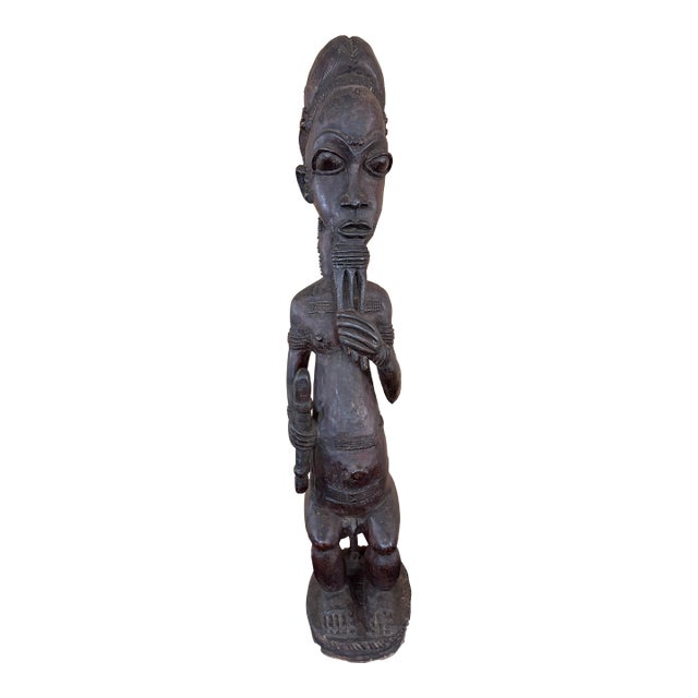 Baule Male Figure 20th Century For Sale