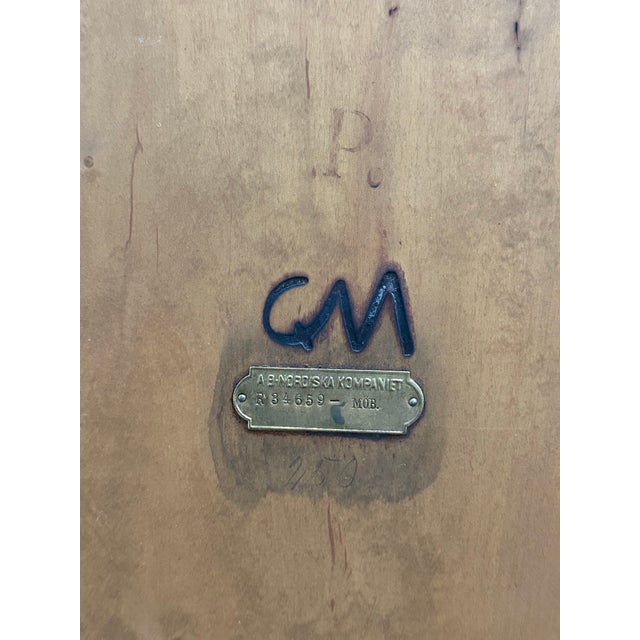 1930s Swedish Large Cupboard Cabinet by Carl Malmsten for Ab Nordiska Kompaniet in Birch and Birch Root For Sale - Image 12 of 12