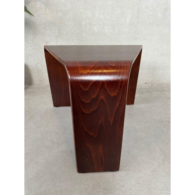Vintage Bentwood Side Table from Ekornes, 1990s For Sale - Image 9 of 10
