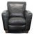 Natuzzi Leather Lounge Armchair - Comfortable Modern Seating For Sale