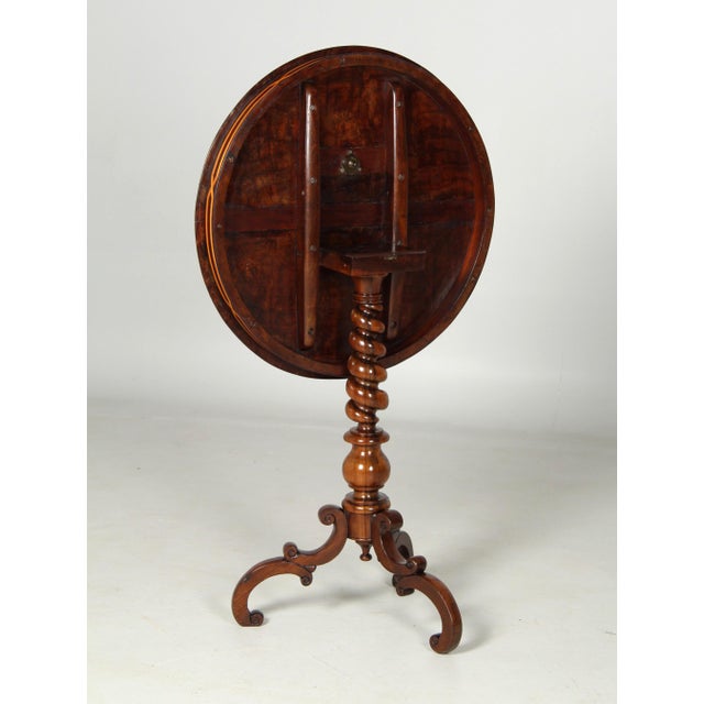 Mid 19th Century Side Table with Tunbridge Marquetry, 1850 For Sale - Image 17 of 18