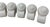 White Vintage White Ceramic Seashell Napkin Rings - Coastal Table Decor - Set of 12 For Sale - Image 8 of 10