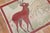 Red Vintage Animal Pictorial Turkish Rug For Sale - Image 8 of 18