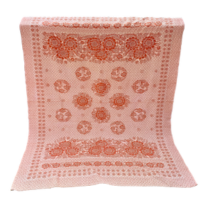 Vintage Damask Floral Texture Home Accent Textile, Tablecloth