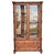 Wood 20th Century Large Cupboard or Bookcase with Glass Vitrine, Pine, Spain Restored For Sale - Image 7 of 18