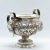 Silver sugar bowl with original glass insert. One of the many advantages of silver is its antiseptic effect. Austro-...
