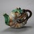Ceramic Early 20th Century Majolica Pumpkin, Vine & Leaf Form Pottery Tea Pot with Beatle For Sale - Image 7 of 8
