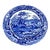 19th Century English Blue & White Staffordshire Plate For Sale