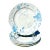 Blue and White Scalloped Plates - New With Tags, S/4 For Sale
