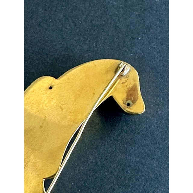 French Bronze À La Gloire des Phoques Brooch Line Vautrin For Sale In Atlanta - Image 6 of 10