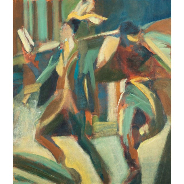 De Prisa (In a Hurry), Contemporary Painting For Sale