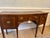 Elegant antique Regency-style mahogany sideboard or server featuring beautiful satinwood banding and classic neoclassical...