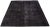Persian Vintage Overdyed Handmade Charcoal Wool Rug For Sale - Image 3 of 8