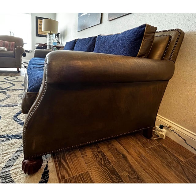 Ralph Lauren Brompton Vintage Sofa For Sale In Orlando - Image 6 of 12