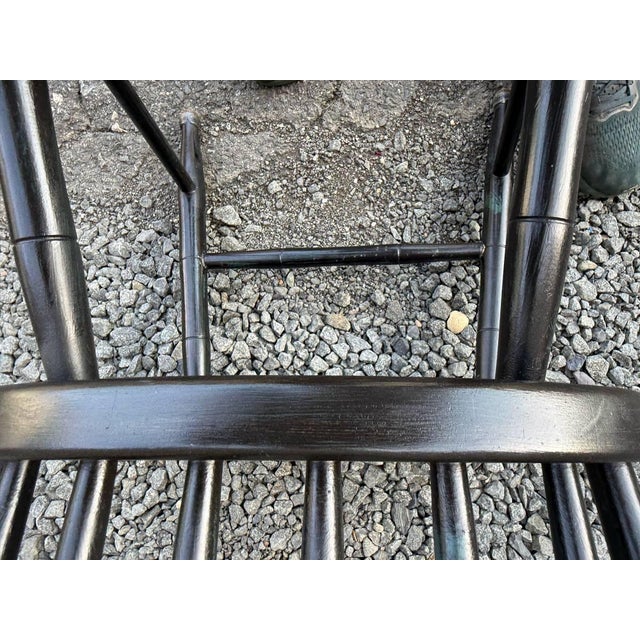Late 20th Century Set of 4 Attributed toHitchcock Birdcage Dining Side Chairs For Sale - Image 15 of 17