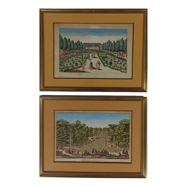 French Landscapes, 19th Century, Engravings, Set of 2 For Sale