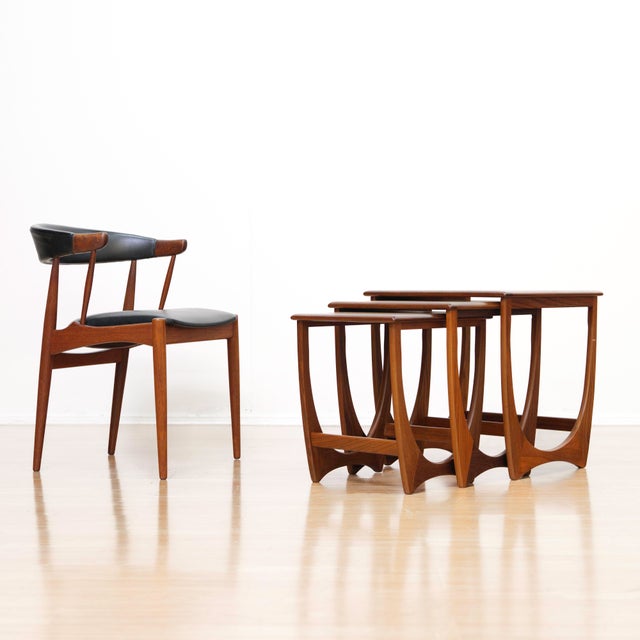Brown Mid Century Astro Nesting Tables by Vb Wilkins for G Plan For Sale - Image 8 of 15