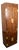 Mid Century Modern Armoire Compact Cabinet Scene One Henredon Campaign Dark Wood For Sale