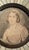 Antique Victorian Hand Painted Miniature Portrait Painting of a Maiden For Sale - Image 4 of 10