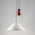 This postmodern pendant lamp, designed by Enzo Mari and Giancarlo Fassina for Artemide in 1970, is an icon of Italian...