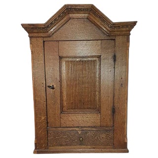 Vintage Hanging Storage Unit with Hook For Sale