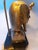 Hollywood Regency Pharaoh Brass Table Lamp For Sale - Image 16 of 18
