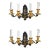 Pair of French Late 19th Century Empire-Style Sconces For Sale