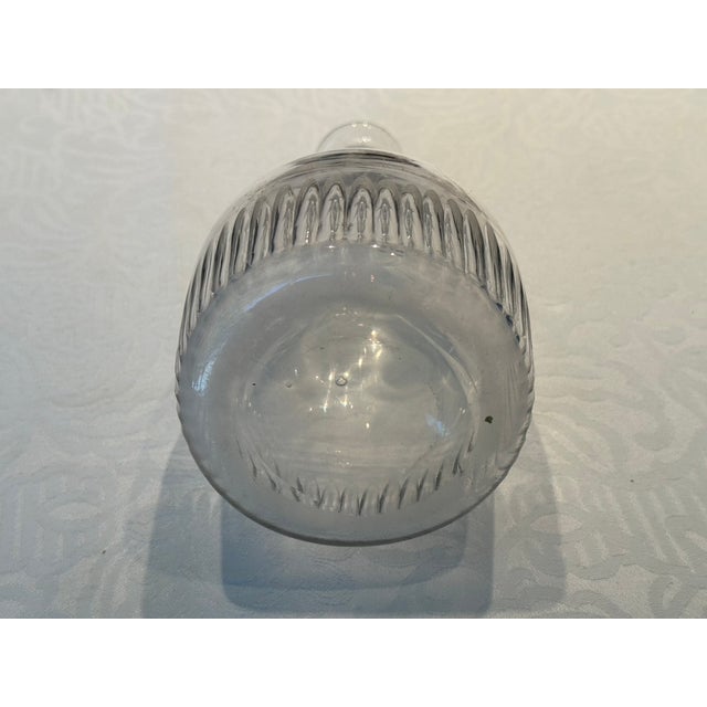 Circa 1800 Anglo-Irish Cut Crystal Prussian Decanter With Lozenge Stopper For Sale - Image 12 of 12