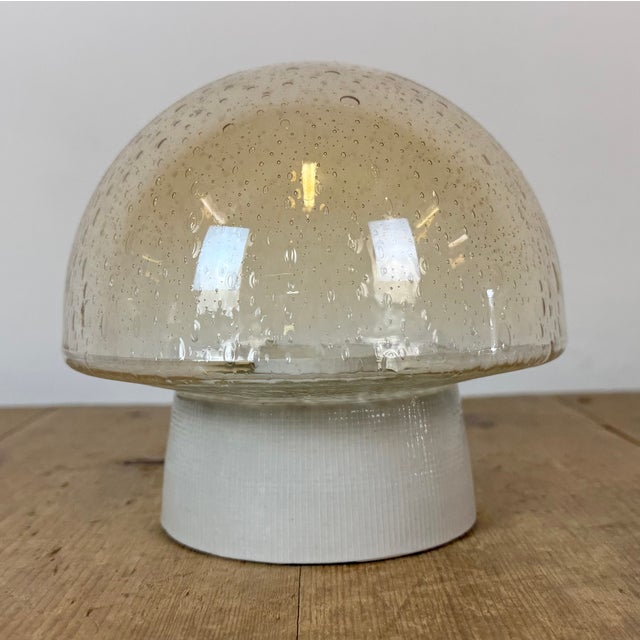 Vintage White Porcelain Ceiling Light, 1970s For Sale - Image 4 of 10