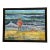Waves, Oil Painting, Framed, One-of-a-Kind Arts, by Van Ness For Sale