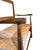 Early 20th Century Antique Arts & Crafts Walnut & Rush Two-Seater Settee, 1900 For Sale - Image 5 of 10