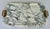 Original retail $834, stylish Revelation Modern White Arabescato Marble Hippodrome Tray, antique brass handles, showroom...