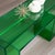Acrylic Double-Decker Transparent Green Console For Sale - Image 4 of 6