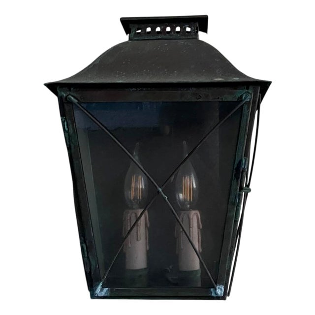 Facade Wall Lantern by The Federalist For Sale