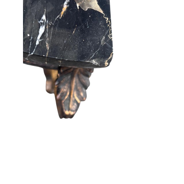 Early 20th Century Oscar Bach Style Marble Top Iron Console Iron Mirror For Sale - Image 12 of 18
