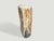 2010s Andrianna Shamaris Modern Organic Petrified Wood Side Table For Sale - Image 5 of 5