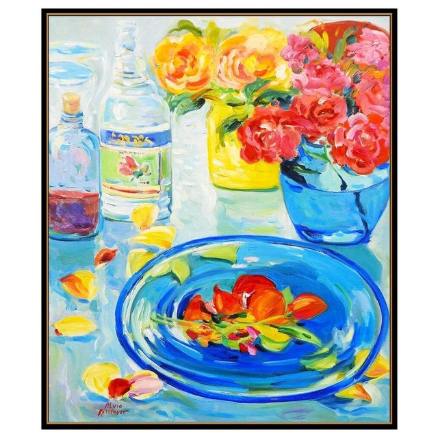 Message us to inquire about custom framing options! (Included for free with every purchase) The artwork here, "Roses with...