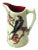 Antique French Bird & Branch Majolica Pitcher by Choisy Le Roi Faience Factory For Sale