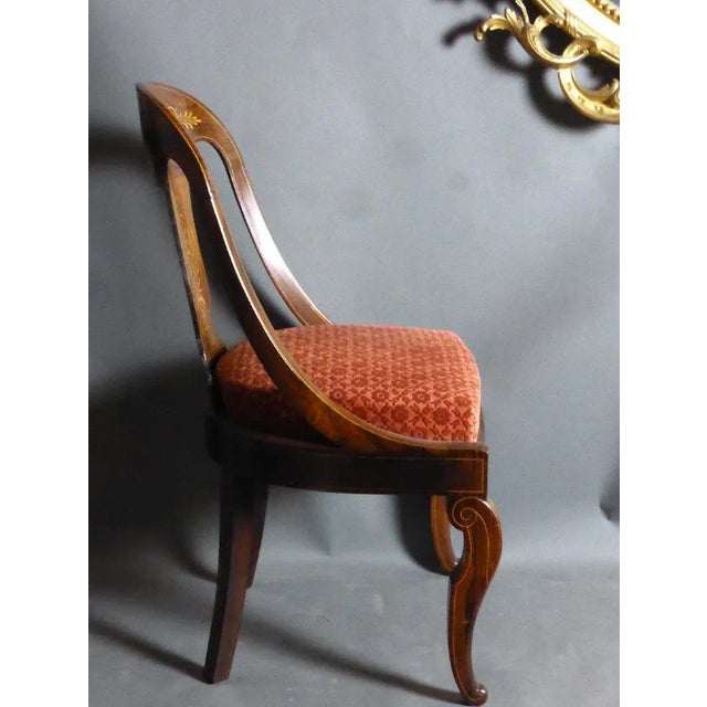 Antique Charles X Chairs, Set of 6 For Sale - Image 9 of 12
