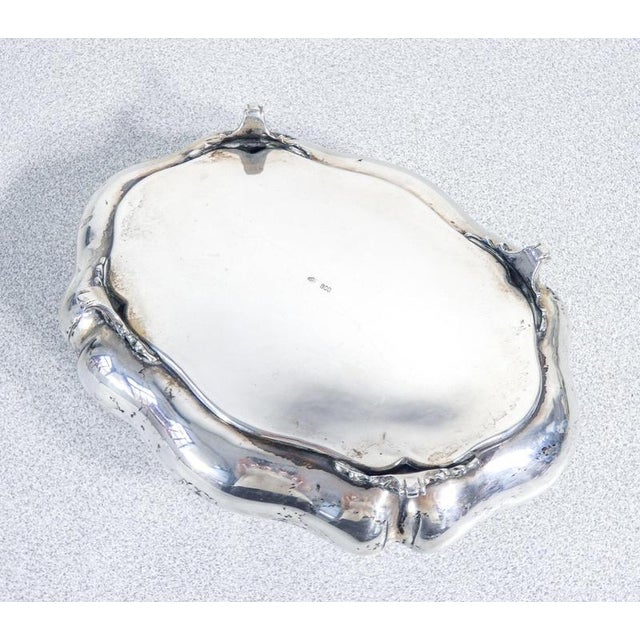 Vintage Silver Jewelry Box, 1930s For Sale - Image 10 of 18