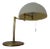 Adjustable Brass & Plastic Desk Lamp from Staff, 1960s For Sale