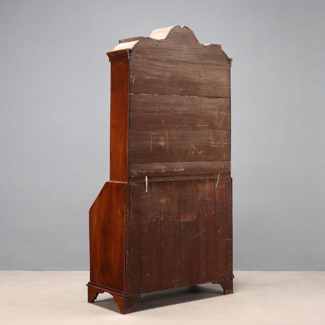 Early 20th Century Walnut Trumeau For Sale - Image 15 of 16