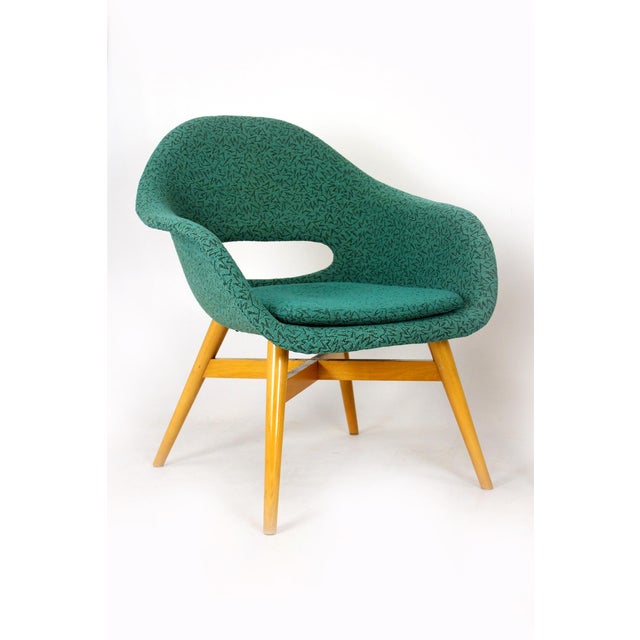 Armchairs by Miroslav Navratil for Tatra Nábytok, 1960s, Set of 2 For Sale - Image 4 of 18