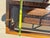 Brown Vintage Faux Bamboo Console Table For Sale - Image 8 of 9
