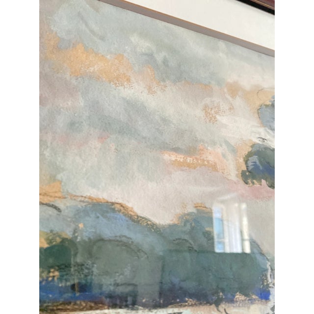 Paul Corpus, Versailles, 1920s, Gouache and Watercolor, Framed For Sale - Image 4 of 17