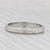 1920s Art Deco Wheat Etched Band 18k White Gold Size 11.25 Wedding Ring For Sale - Image 4 of 8