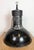 Large Industrial Black Factory Pendant Lamp with Cast Iron Top from Elektrosvit, 1950s For Sale - Image 15 of 18