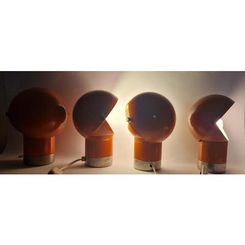Space Age Astronaut Table Lamps, Kamenicky Senov, 1970s, Set of 4 For Sale - Image 9 of 13
