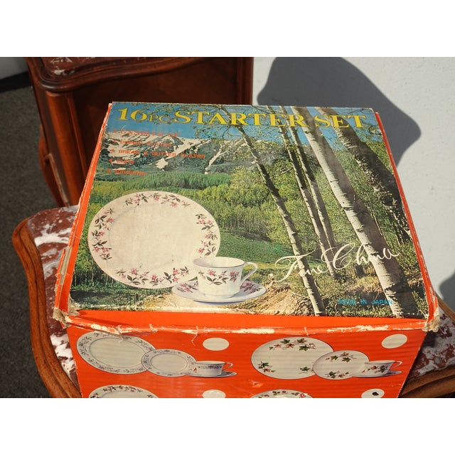 Vintage Dishes Set of Four Fine China Made in Japan 15 Pieces For Sale - Image 15 of 15