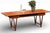 Brown Coffee Table in Teak with Drawers and Magazine Rack by EW Bach, 1960s For Sale - Image 8 of 18